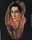 El Greco Canvas Paintings - Female Portrait